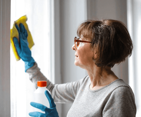 Raam schoonmaken